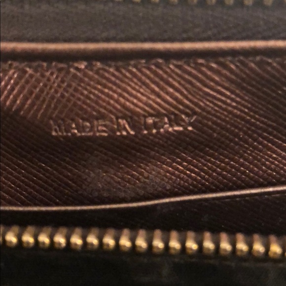 Prada Leather Zip-Around Wallet - Picture 14 of 14
